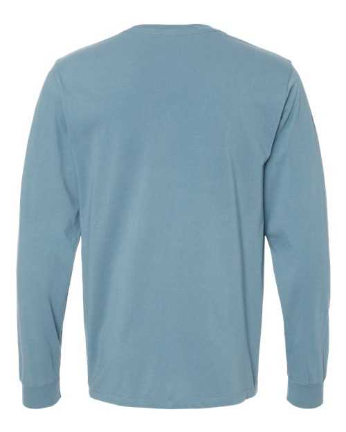 Softshirts 420 Organic Long Sleeve T-Shirt - Slate - HIT a Double