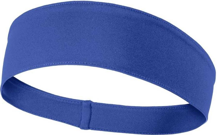 Sport-Tek STA35 PosiCharge Competitor Headband - True Royal - HIT a Double - 1