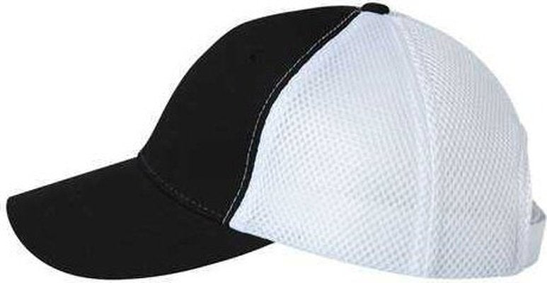 Sportsman 3200 Spacer Mesh-Back Cap - Black White - HIT a Double