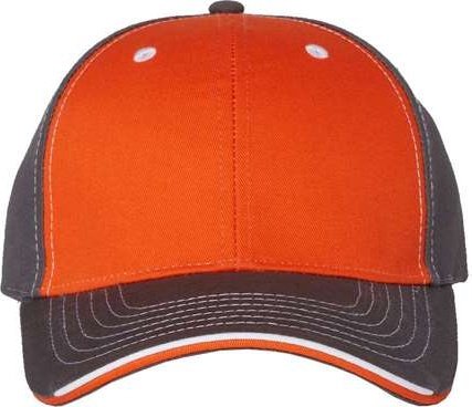 Sportsman 9500 Tri-Color Cap - Orange Charcoal - HIT a Double
