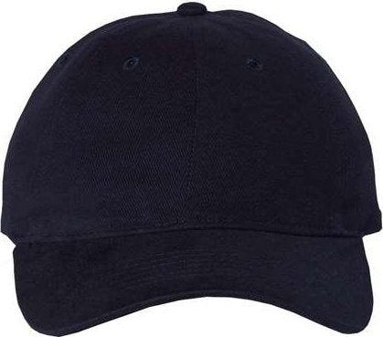 Sportsman 9610 Heavy Brushed Twill Unstructured Cap - Navy - HIT a Double