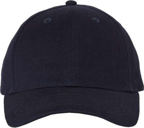 Sportsman 9910 Heavy Brushed Twill Structured Cap - Navy - HIT a Double