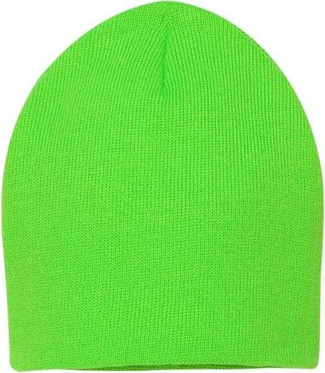 Sportsman SP08 8" Knit Beanie - Neon Green - HIT a Double