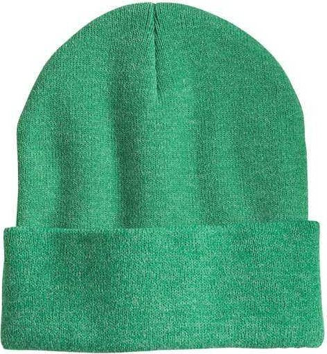 Sportsman SP12 Solid 12" Cuffed Beanie - Heather Kelly - HIT a Double