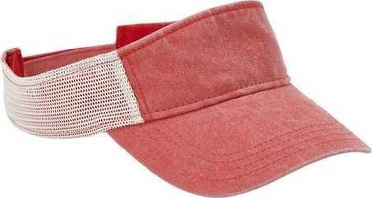 Sportsman SP540 Pigment-Dyed Trucker Visor - Red Stone - HIT a Double