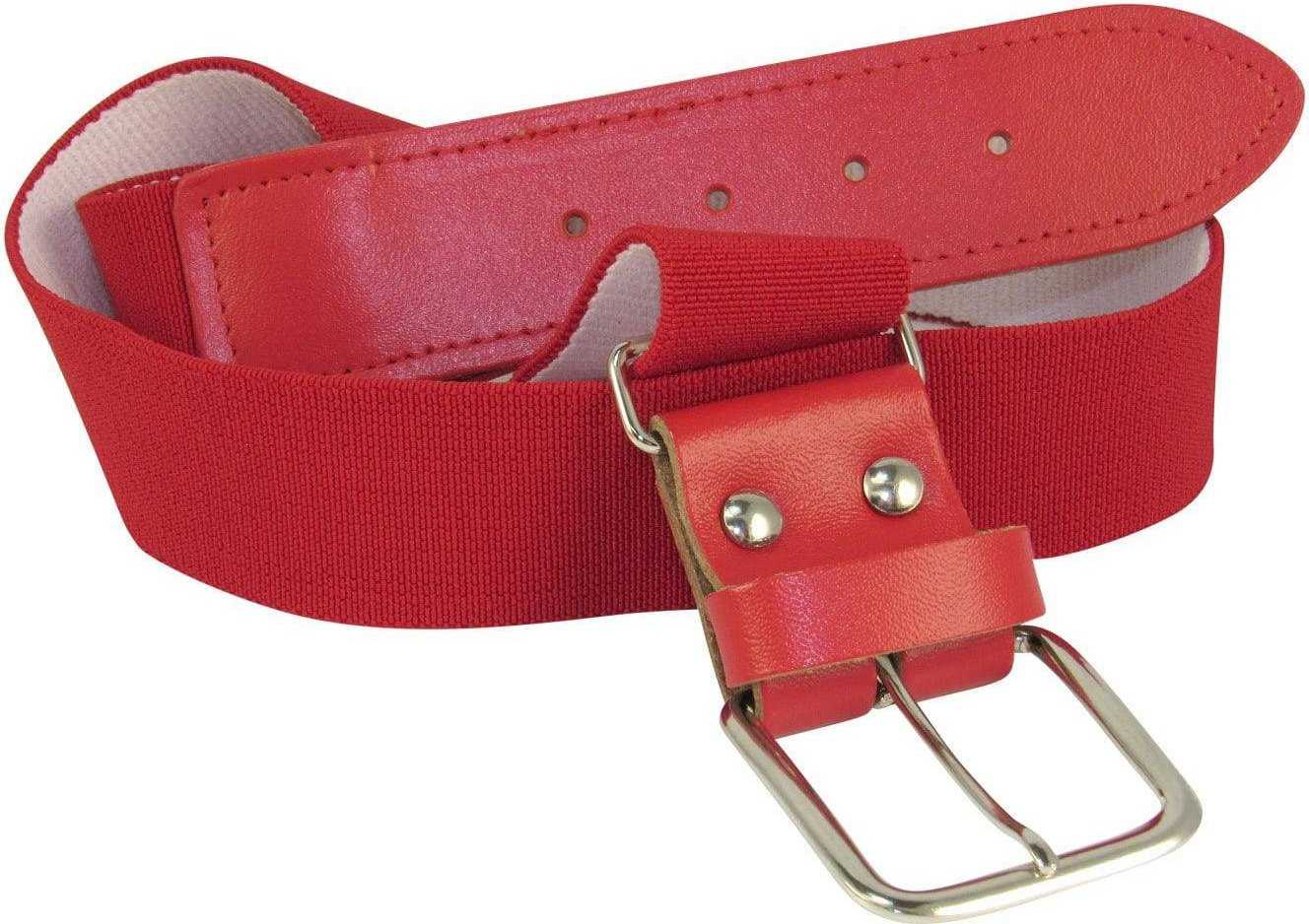 TCK Adjustable Elastic Baseball Belts - Scarlet - HIT a Double