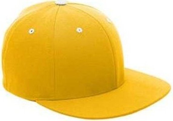 Team 365 ATB101 By Flexfit Adult Pro-Formance Contrast Eyelets Cap - Sportathletic Gold White - HIT a Double