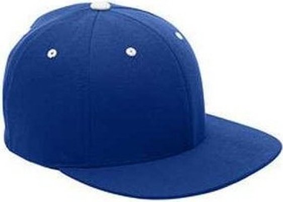 Team 365 ATB101 By Flexfit Adult Pro-Formance Contrast Eyelets Cap - Sportroyal White - HIT a Double