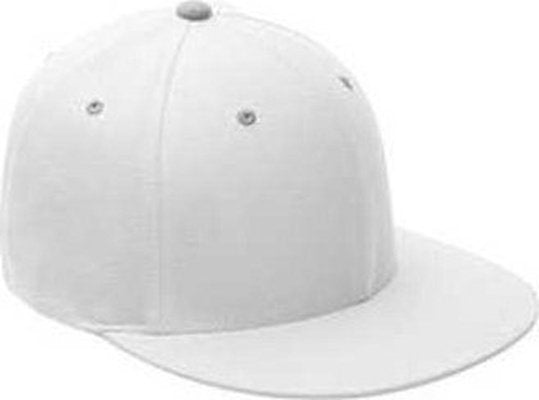 Team 365 ATB101 By Flexfit Adult Pro-Formance Contrast Eyelets Cap - White Sportsilver - HIT a Double