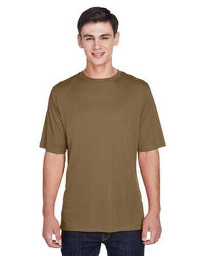 Team 365 TT11 Men&#39;s Zone Performance T-Shirt - Coyote Brown - HIT a Double