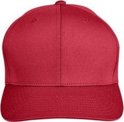 Team 365 TT801Y By Yupoong Youth Zone Performance Cap - Sport Red - HIT a Double