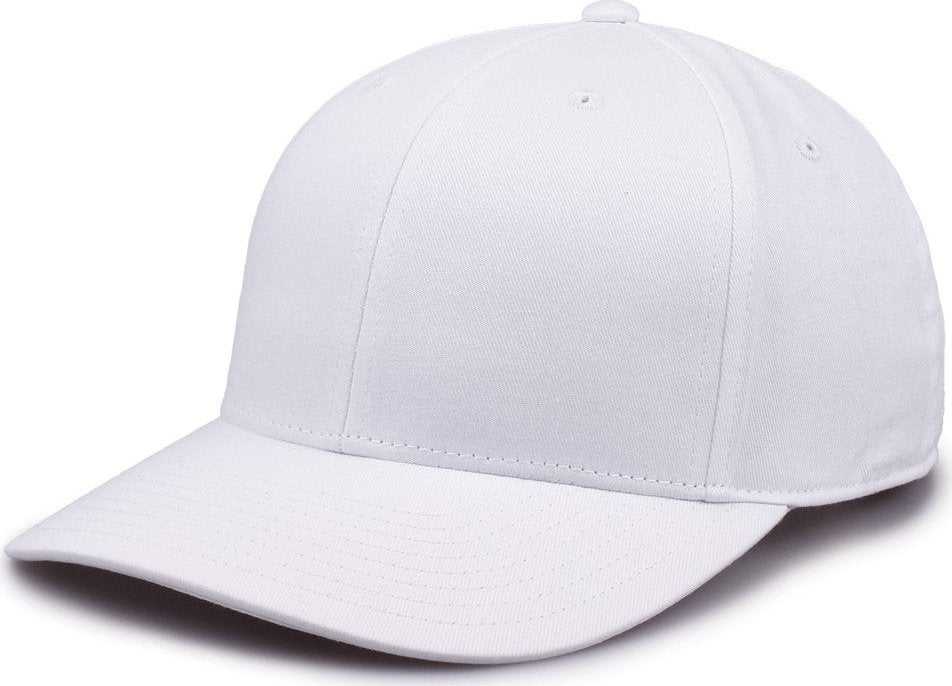 The Game GB515 Twill Snapback Cap - White - HIT A Double