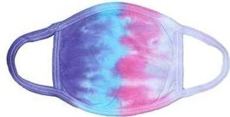Tie-Dye 9122 Adult Face Mask - Cotton Candy - HIT a Double
