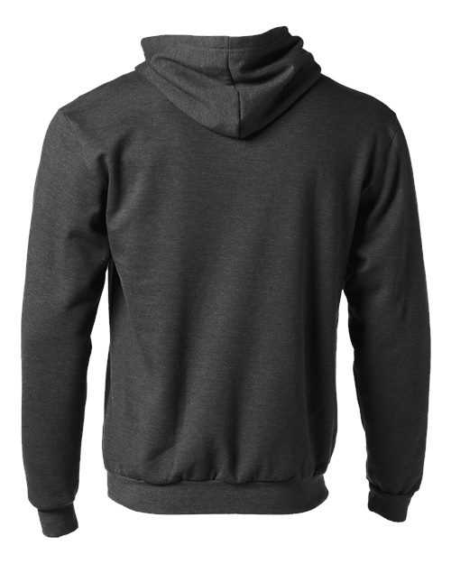 Tultex 320 Unisex Fleece Hooded Sweatshirt - Heather Charcoal - HIT a Double