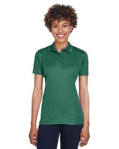 Ultraclub 8210L Ladies&#39; Cool &amp; Dry Mesh PiquPolo - Forest Green - HIT a Double