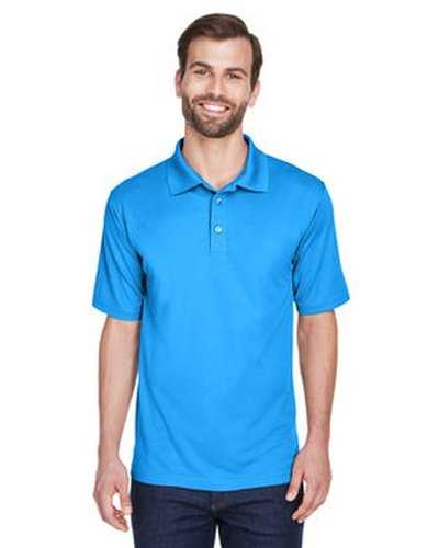 Ultraclub 8210 Men&#39;s Cool &amp; Dry MeshPique Polo - Coast - HIT a Double