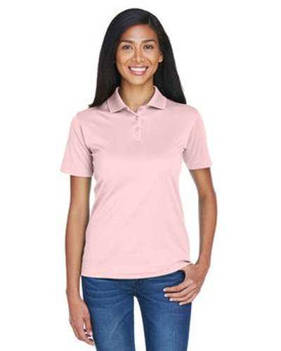 Ultraclub 8404 Ladies&#39; Cool &amp; Dry Sport Polo - Pink - HIT a Double