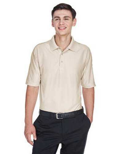 Ultraclub 8415 Men&#39;s Cool &amp; Dry Elite Performance Polo - Stone - HIT a Double