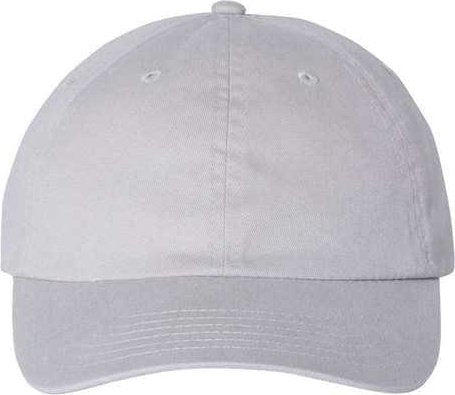 Valucap VC200 Brushed Twill Cap - Light Grey - HIT a Double