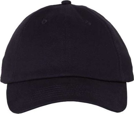 Valucap VC200 Brushed Twill Cap - Navy - HIT a Double