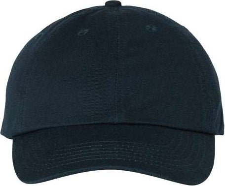 Valucap VC300A Adult Bio-Washed Classic Dads Cap - Navy - HIT a Double