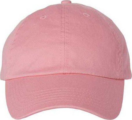 Valucap VC300A Adult Bio-Washed Classic Dads Cap - Pink - HIT a Double