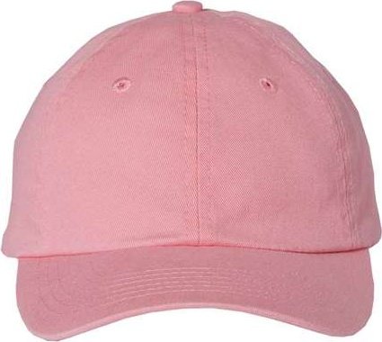 Valucap VC300Y Small Fit Bio-Washed Dad's Cap - Pink - HIT a Double
