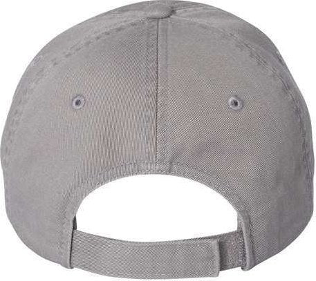 Valucap VC350 Bio-Washed Chino Twill Cap - Grey - HIT a Double