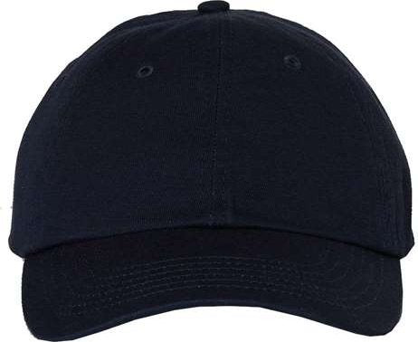Valucap VC350 Bio-Washed Chino Twill Cap - Navy - HIT a Double