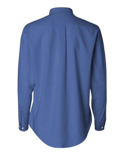 Van Heusen 13V0002 Women&#39;s Oxford Shirt - English Blue - HIT a Double
