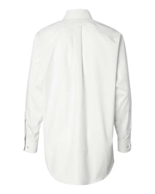 Van Heusen 13V0143 Non-Iron Pinpoint Oxford Shirt - White - HIT a Double