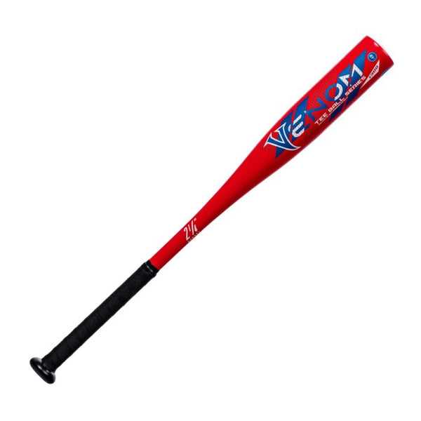 Franklin Venom 1300 -13 USA Approved 2 1/4" Tee Ball Bat - Red - HIT a Double - 1