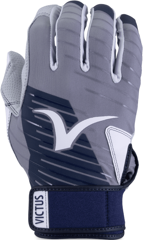 Victus Team Batting Glove - Navy Black - HIT a Double