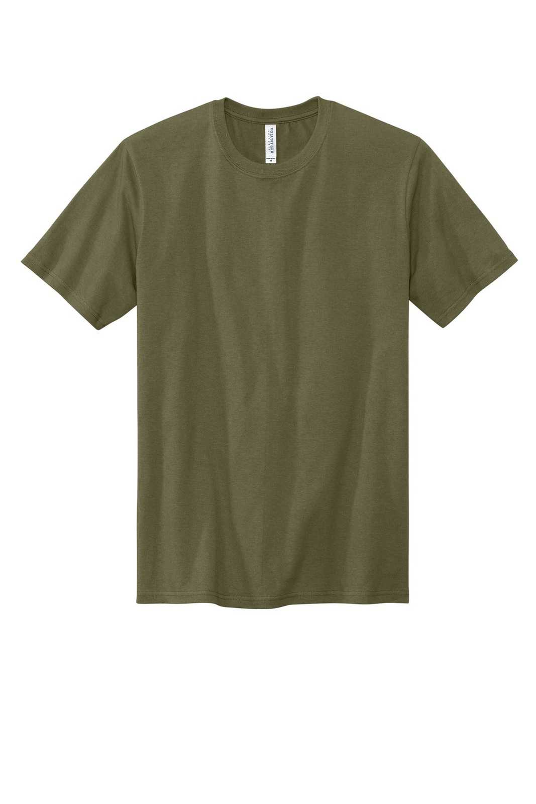 Volunteer Knitwear VL100 All-American Tee - Olive Drab Green - HIT a Double - 1