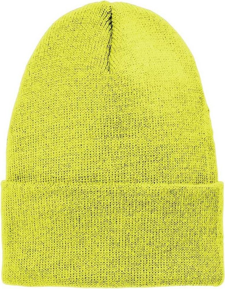 Volunteer Knitwear VL10 Chore Beanie - Neon Yellow - HIT a Double - 1