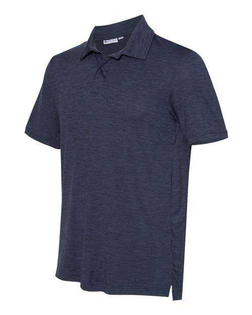 Weatherproof 19711 CoolLast Two-Tone Lux Polo - Navy Black - HIT a Double