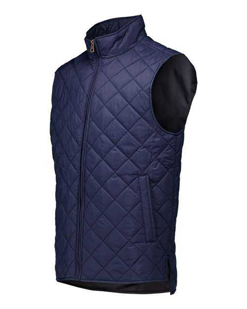Weatherproof 207359 Vintage Diamond Quilted Vest - Navy - HIT a Double