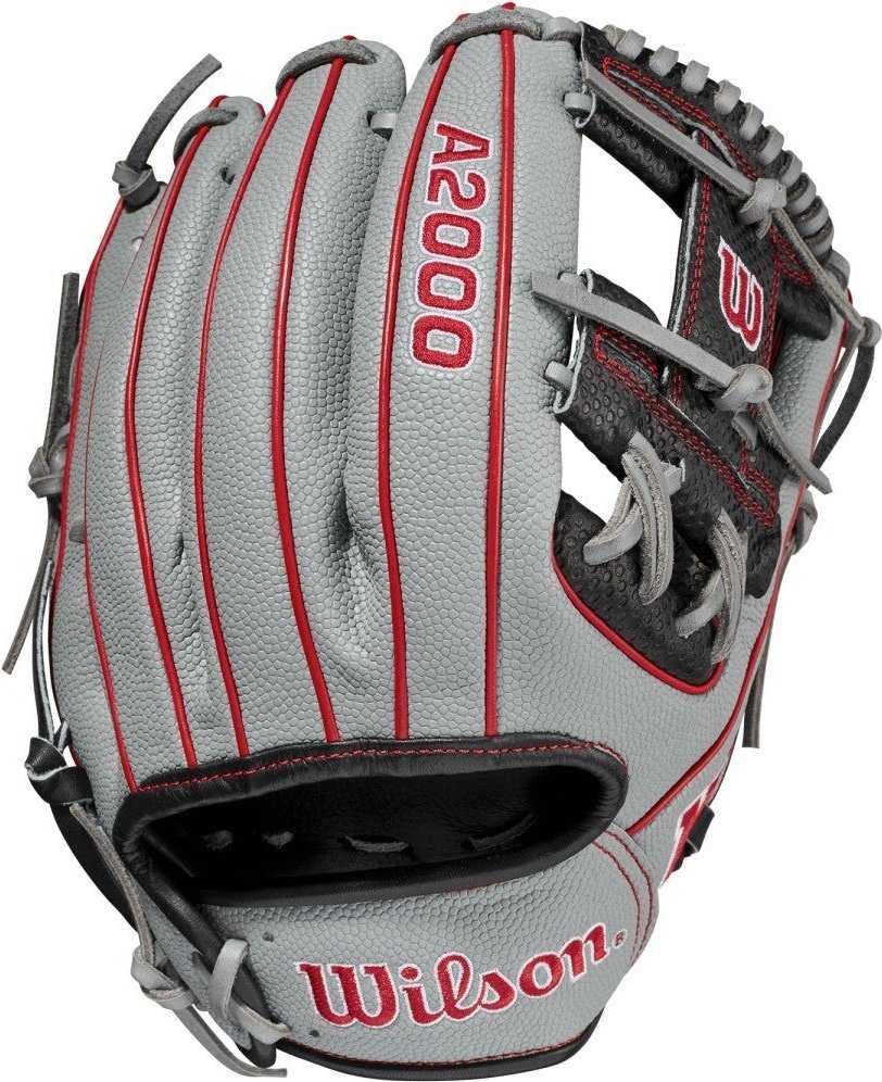 Wilson A2000 2021 SC1975SS 11.75" Infield Baseball Glove - Gray Dark Gray - HIT A Double