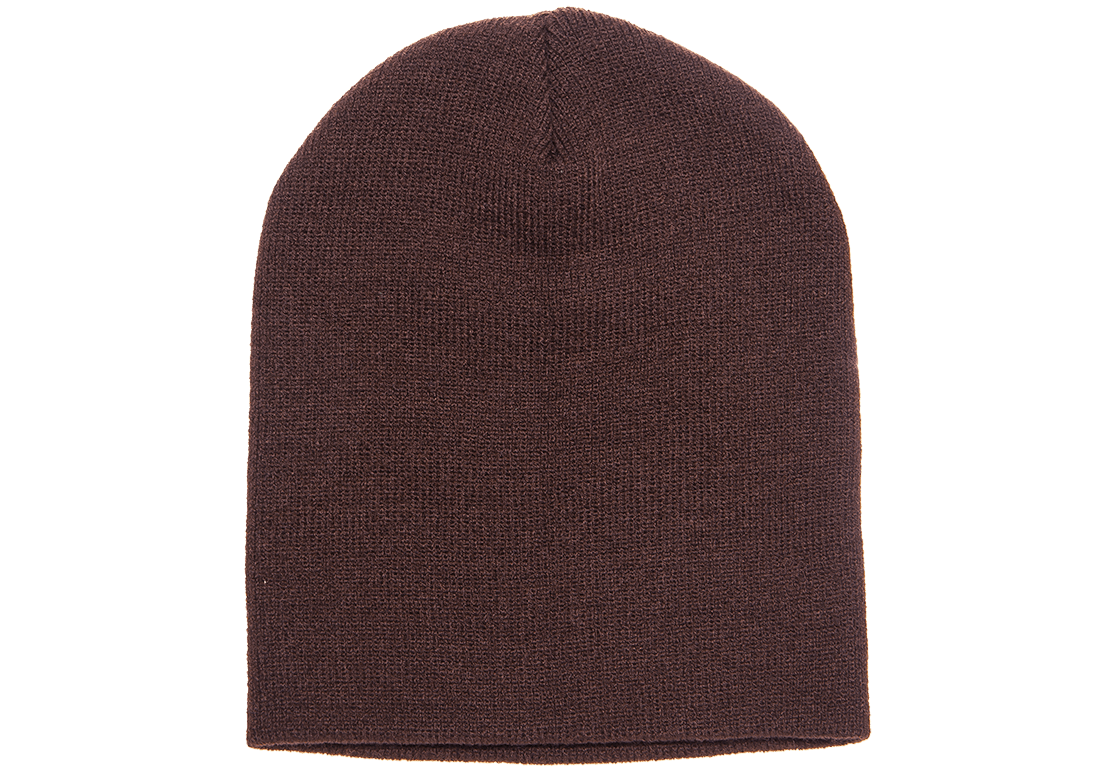 Yupoong 1500KC Classics Short Beanie - Brown - HIT a Double
