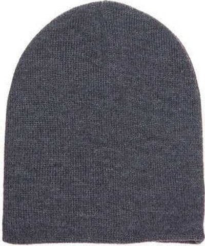 Yupoong 1500 Adult Knit Beanie - Charcoal - HIT a Double