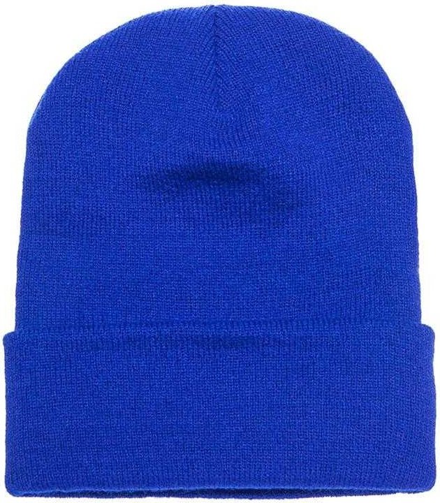 Yupoong 1501KC Classics Cuffed Knit Beanie - Royal - HIT a Double