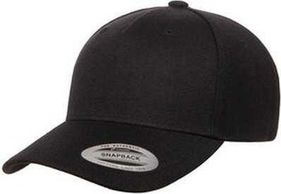 Yupoong 5789M Premium Snapback Cap - Black - HIT a Double
