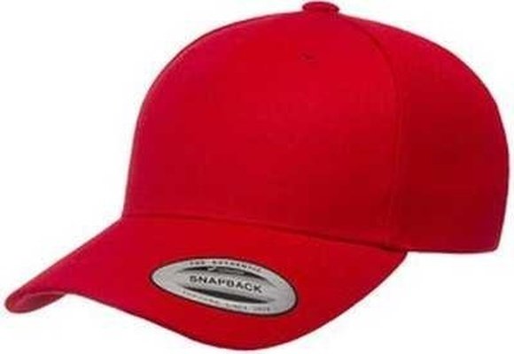 Yupoong 5789M Premium Snapback Cap - Red - HIT a Double
