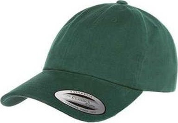 Yupoong 6245CM Adult Low-Profile Cotton Twill Dad Cap - Spruce - HIT a Double