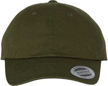 Yupoong 6245EC Eco-Washed Dad Cap - Olive Night - HIT a Double