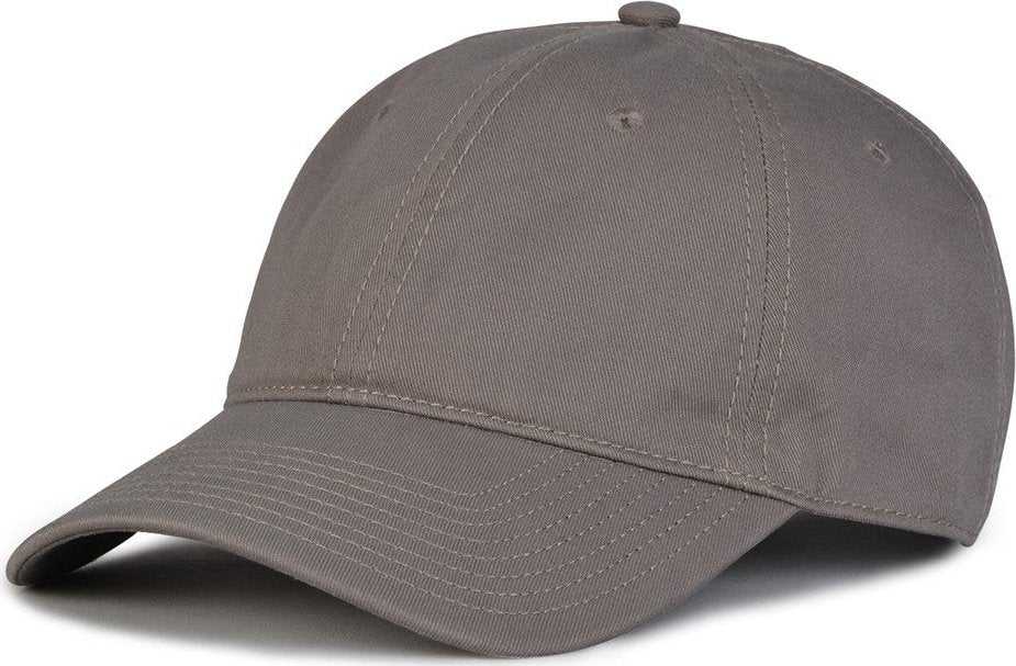 The Game GB210 Classic Relaxed Garment Washed Twill Cap - Charcoal - HIT A Double
