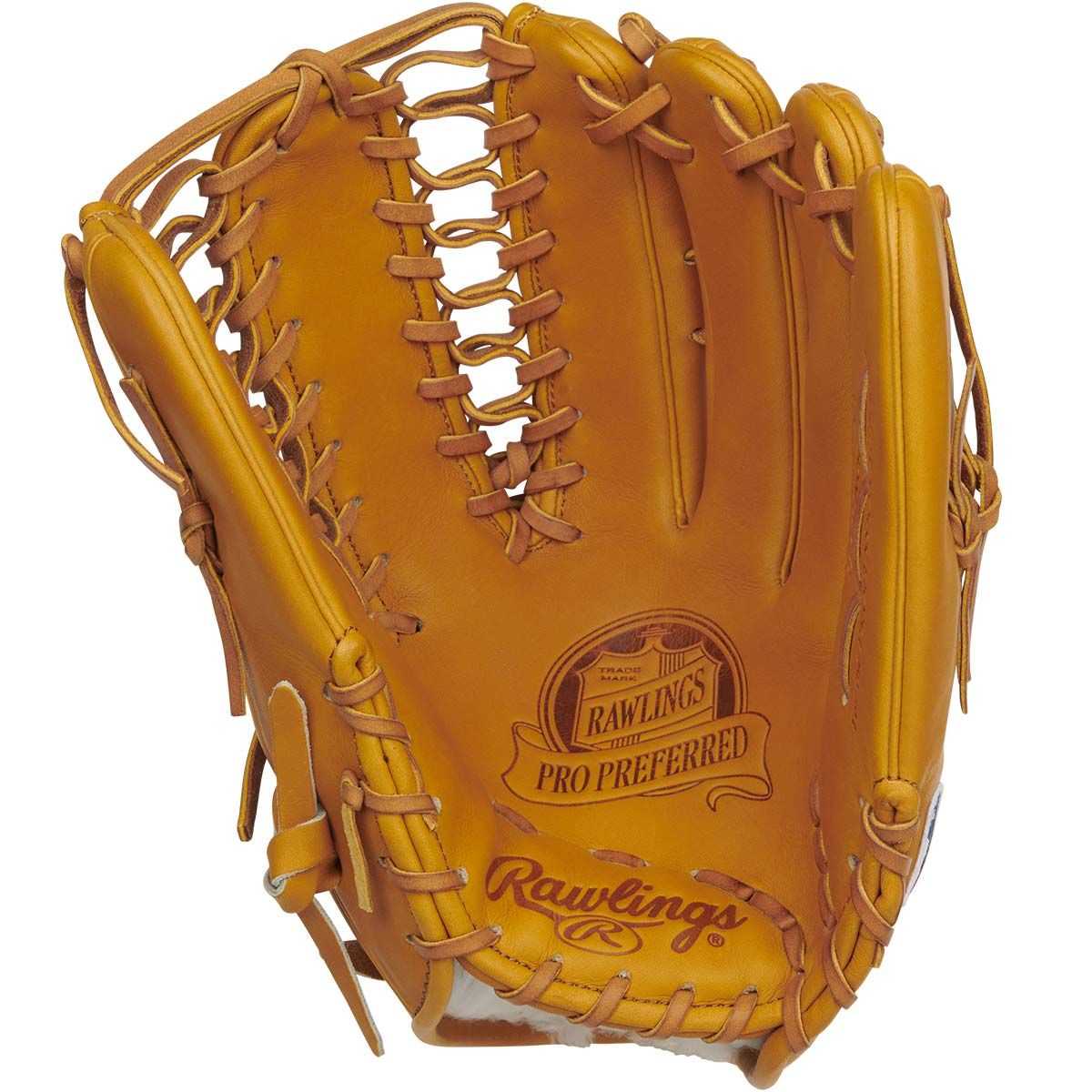 Rawlings Pro Preferred 12.75" Outfield Glove, Mike Trout Game Day PROSMT27RT - Tan - HID a Double
