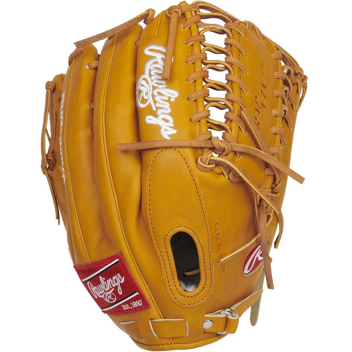 Rawlings Pro Preferred 12.75" Outfield Glove, Mike Trout Game Day PROSMT27RT - Tan - HID a Double