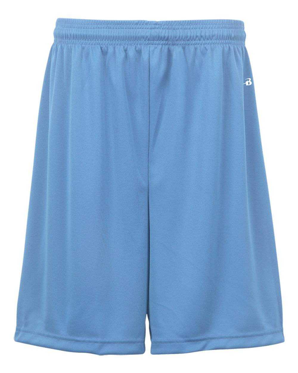 Badger Sport 2107 B-Core Youth 6" Short - Columbia Blue - HIT a Double - 1