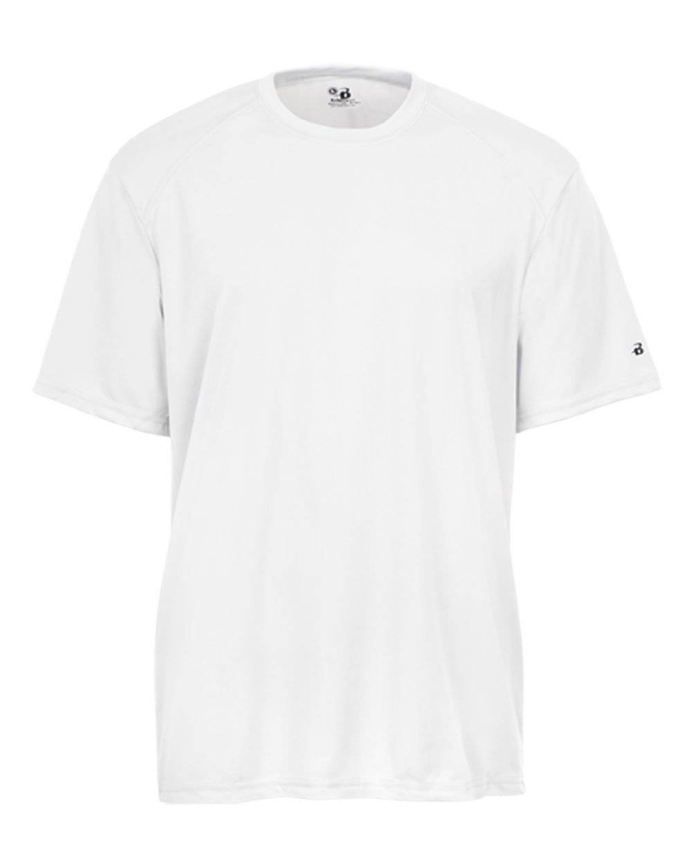 Badger Sport 2120 Youth B-Core Tee - White - HIT a Double - 1